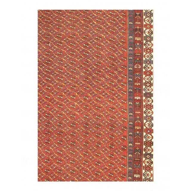 Like so many awesome antique NW Persian runner rug, this one features a repeating pattern that leads the viewer’s eyes...