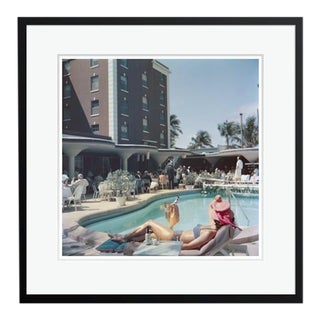 Palm Beach 1955 by Slim Aarons Framed C Print For Sale