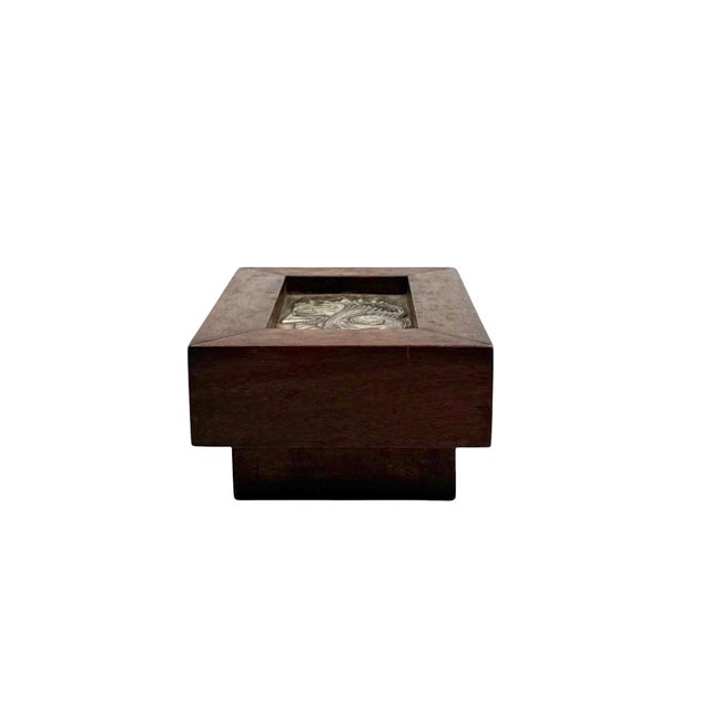Mid-Century Ashtray and Cigars Box, Italy, 1950s, Set of 2 For Sale - Image 9 of 18