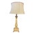 1980s Neo Classical Revival Heavy Columnar Desk Lamp With Shade For Sale