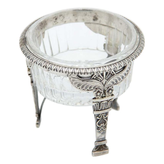 Salt Shaker with Silver Structure For Sale