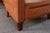 Pair of French Art Deco Leather Angled Back Club Chairs With Nailhead Decoration For Sale - Image 15 of 18
