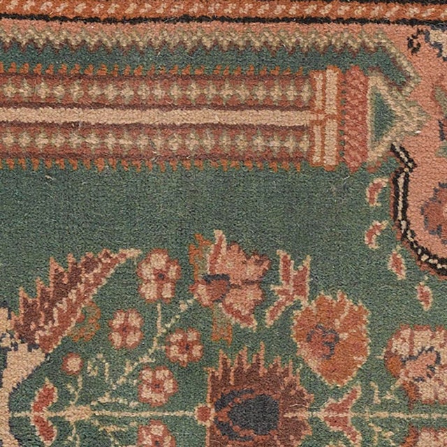 Textile Agra 262 Handcrafted Rug For Sale - Image 7 of 10