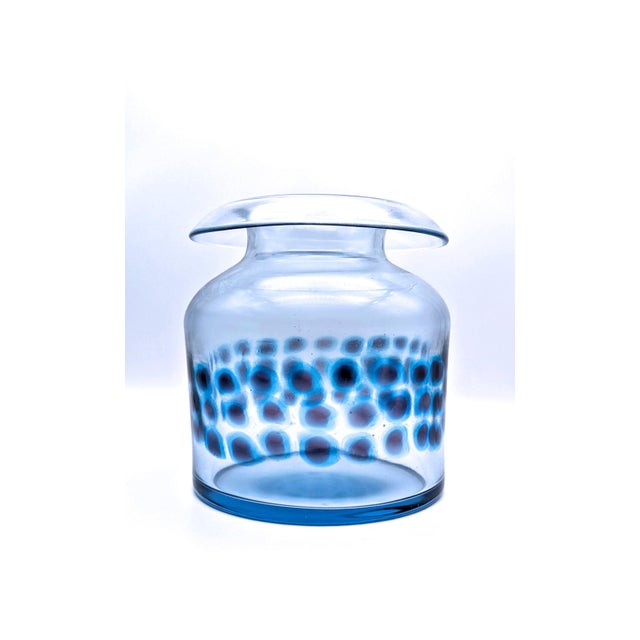 1970s Mid-Century Modern Murano Murrine Glass Vase by Antonio Da Ros for Cenedese, 1960s For Sale - Image 5 of 5