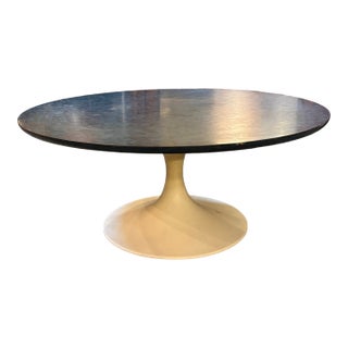 Mid Century Burke Tulip Base Coffee Table For Sale