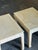 1980s Henredon Asian Style Faux Goatskin Lacquered Side Tables- A Pair For Sale In Philadelphia - Image 6 of 11