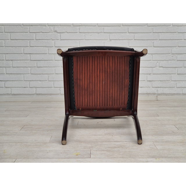 Vintage Danish Chairs in Mahogany by Ole Wanscher, 1960s, Set of 4 For Sale - Image 14 of 18