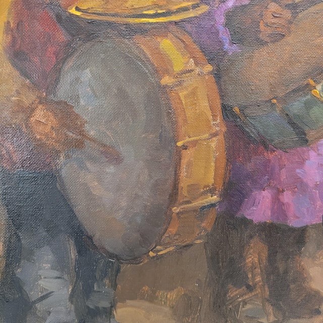 José María García Fernández, Carnavales, Castilviejo, 1960s, Oil on Canvas, Framed For Sale - Image 15 of 18
