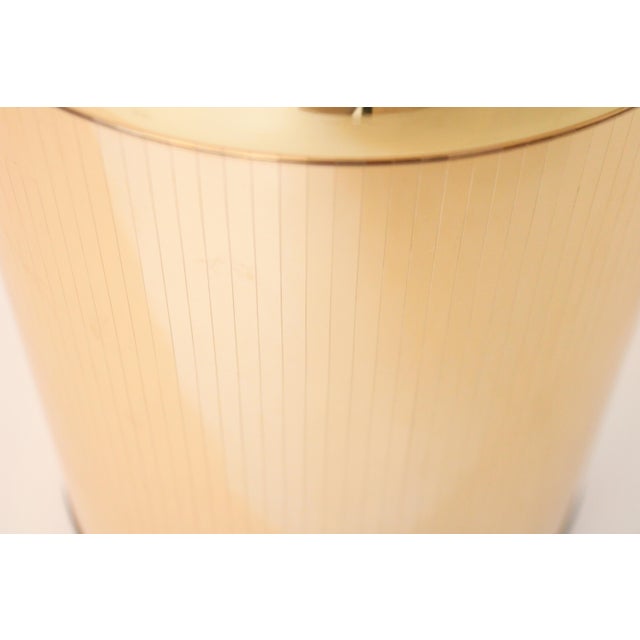 Plastic Mid 20th Century Mid-Century Modern Faceted Gold Mirrored Georges Briard Ice Bucket For Sale - Image 7 of 8