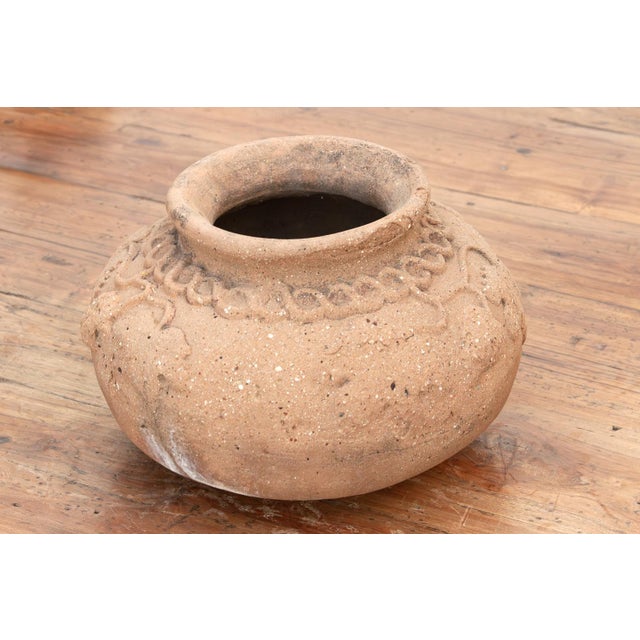 Late 19th Century Antique Dionysian Terracotta Water Jar For Sale - Image 5 of 7