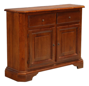 20th Century Scalloped Walnut Sideboard, Italy