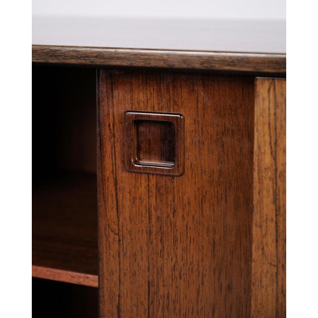 Brown Rosewood Model 21 Sideboard by Gunni Omann for Omann Jun's Møbelfabrik, 1960s For Sale - Image 8 of 16