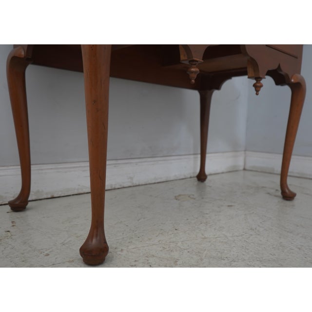 1970s Kittinger Colonial Williamsburg Wa-1062 Mahogany Highboy For Sale - Image 9 of 16