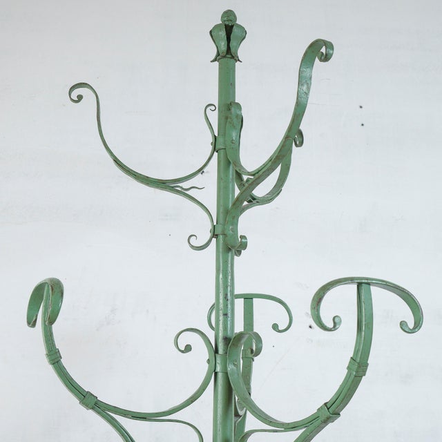 20th Century Painted Metal Coat Rack For Sale - Image 14 of 18
