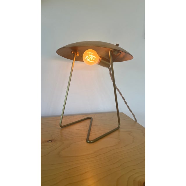 Metal Lindsey Adelman Bronze Table Lamp For Sale - Image 7 of 18