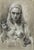 Priestess by Natalia Fabia | Graphite and charcoal paper Drawing of a woman in a mystical pose. For Sale