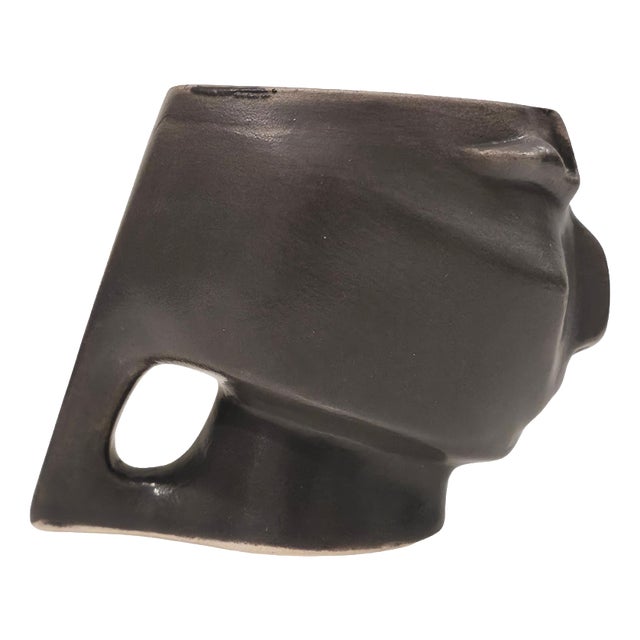 Warrior 4 Sculptural Ristretto Cup by Tamara Barnoff For Sale