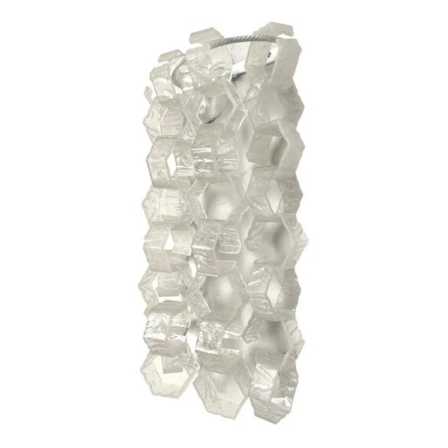 Mid-Century Italian Wall Sconces in Murano Glass from Mazzega, 1970s, Set of 2 For Sale - Image 10 of 12