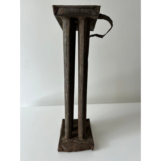 Early 20th Century Rustic 6-Candle Mold For Sale - Image 4 of 10