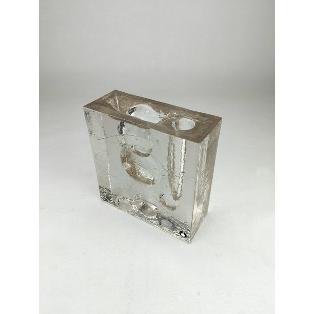 Glass Solifleur Vase by Uno Westerberg for Pukeberg, Sweden, 1970s For Sale - Image 7 of 14
