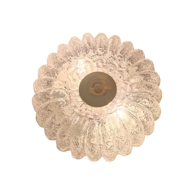 Mid-Century Modern Ceiling Light from Glashütte Limburg, 1960s For Sale - Image 6 of 13