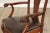 Custom Quality Vintage Chippendale Style Mahogany High-Back Armchair For Sale - Image 10 of 13