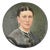 Portrait of Woman in Enamel and Stone from Filippo Severati, 1881 For Sale