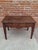 A charming rustic louis xv period coffee table, made in the 18th century, likely from solid walnut. A distinctive piece...