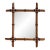 19th Century Bamboo Mirror For Sale