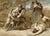 Paper Frederick Richard Pickersgill RA, Nazarene Scene, Watercolour For Sale - Image 7 of 7