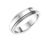 Platinum 5.8 MM WIDE BEVELED EDGE Platinum Plain Wedding Band Ring 14.5 Grams, Estate For Sale - Image 8 of 18