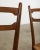 Set of Four Italian Paolo Buffa Style Walnut Dining Chairs For Sale - Image 9 of 12