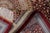 Brick Red Fine Artisan Hand Knotted Red Silk Rug – 4'9" X 7'3" For Sale - Image 8 of 9