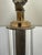 Transparent Restoration Hardware Glass Column Table Lamp For Sale - Image 8 of 12