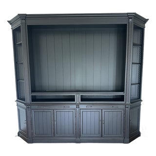 Arhaus Athens Media Unit & Bookcase For Sale