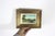 Gold Vintage Framed Landscape Painting For Sale - Image 8 of 9