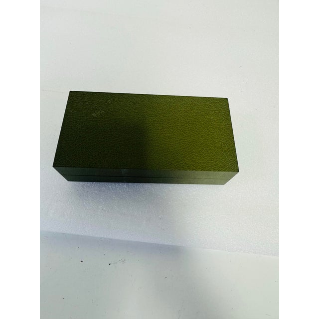 Vintage Christofle France Cased Folio Corkscrew and Stopper Set New in the Box For Sale - Image 9 of 9