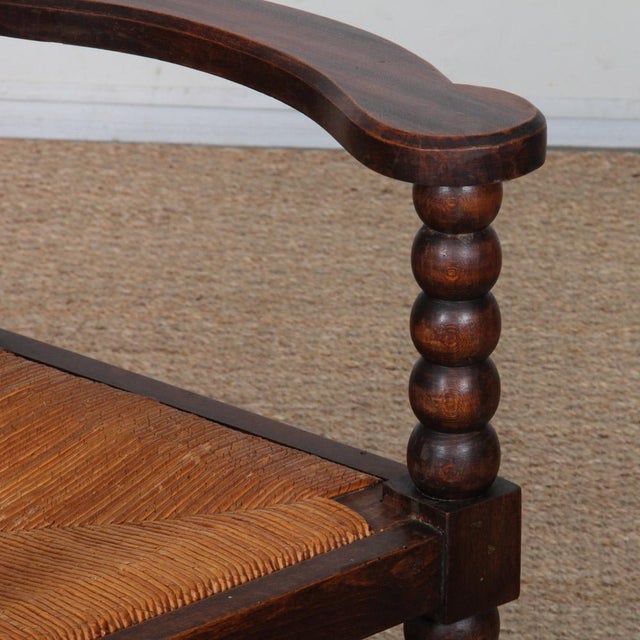 Vintage Armchairs in the style of Charles Dudouyt, 1950, Set of 2 For Sale - Image 9 of 11