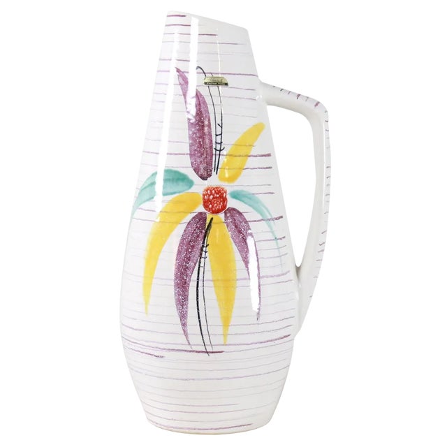 West German Floor Vase from Scheurich For Sale