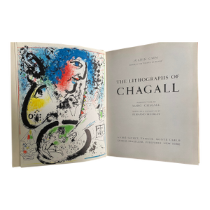 The Lithographs of Chagall 1960 1st Edition With 12 Original Lithographs