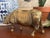 Late 20th Century Sculptural Brass Rhino Figurine For Sale - Image 4 of 10