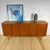 Brown Mid-Century Modern Danish Teak Sideboard with Drawers and Sliding Doors, 1960s For Sale - Image 8 of 9