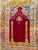 Wool pile genuine hand made antique Turkish Prayer rug -