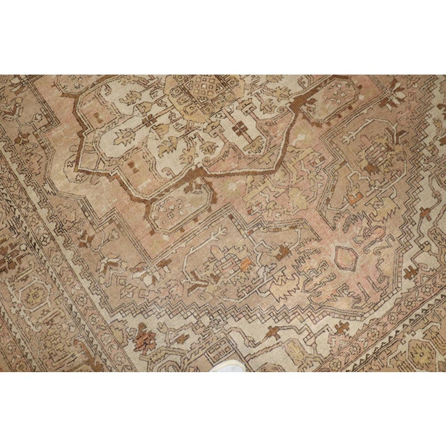 Late 20th Century Neutral Indian Room Size Rug For Sale - Image 4 of 18