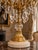 1990s 1990 French Louis XVI Gold Bronze Crystal Lamp For Sale - Image 5 of 17