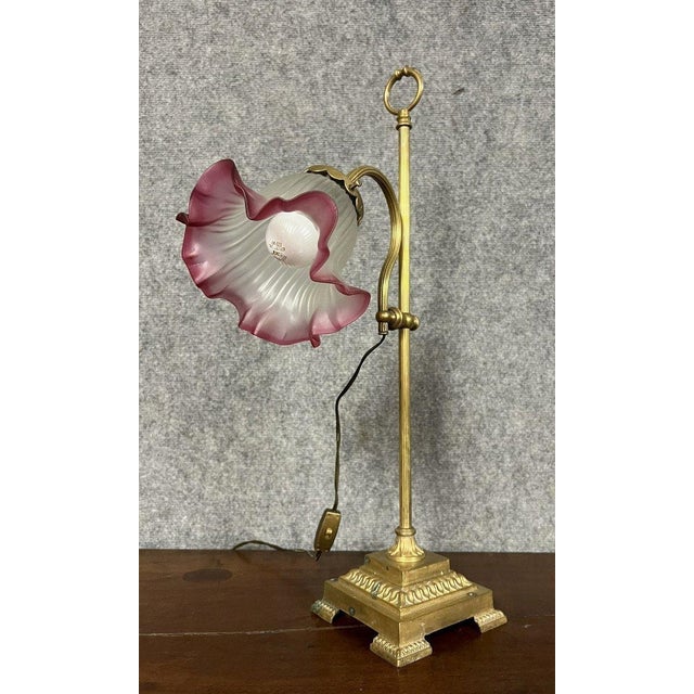 Large Desk Lamp with System For Sale - Image 8 of 8