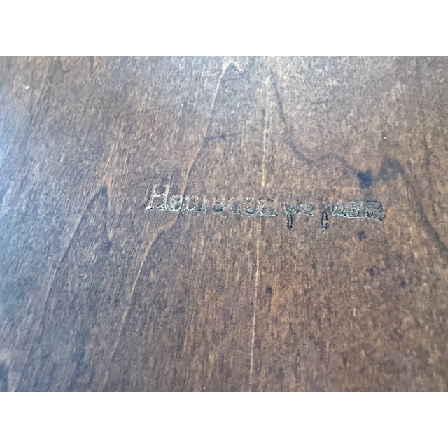 Late 20th Century Henredon Regency Style Three-Tier Occasional Side Table For Sale - Image 10 of 12