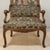 19th Century French Louis XV Style Cluny Tapestry Armchair For Sale - Image 11 of 18