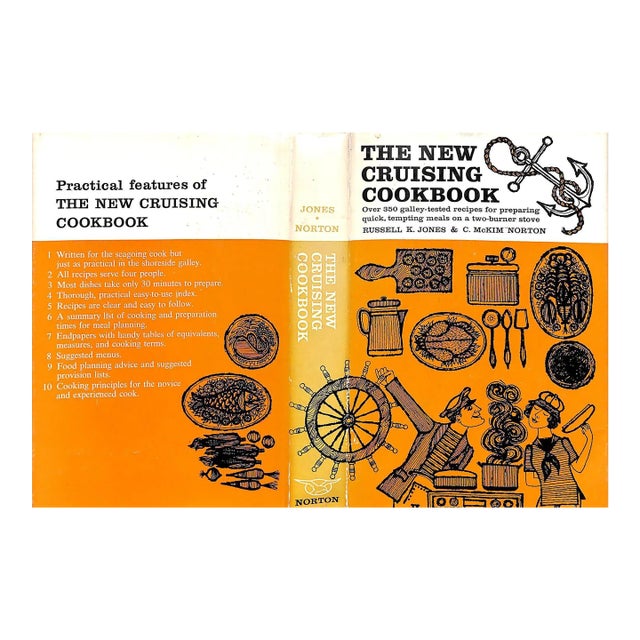 "The New Cruising Cookbook Easy-To-Cook Meals on a Two-Burner Stove" 1960 Jones, Russell K. & Norton, C. McKim For Sale