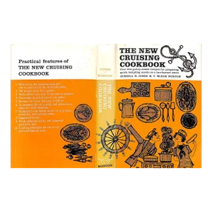 "The New Cruising Cookbook Easy-To-Cook Meals on a Two-Burner Stove" 1960 Jones, Russell K. & Norton, C. McKim